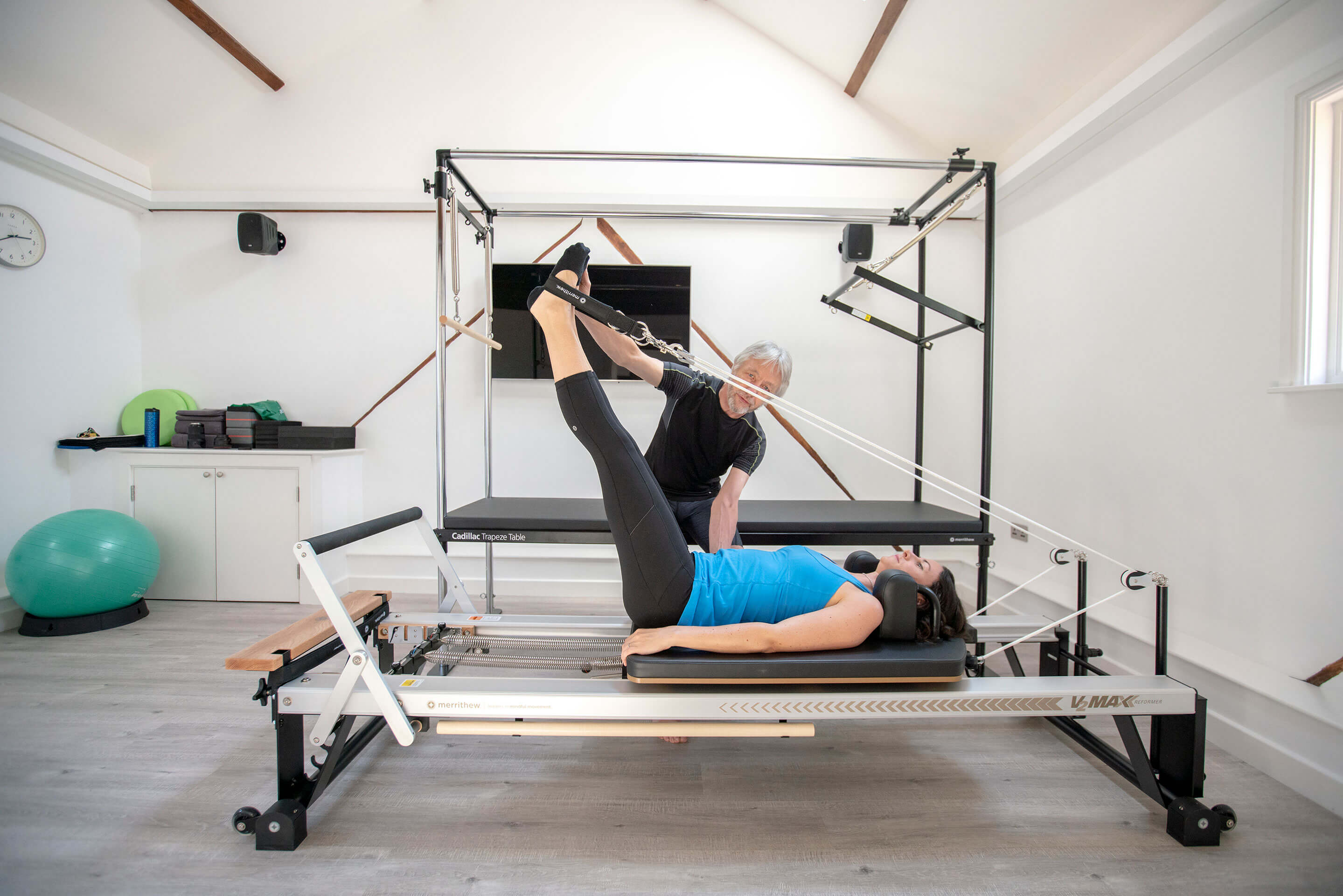 We have a fully kitted out Pilates studio with Reformer and Cadillac